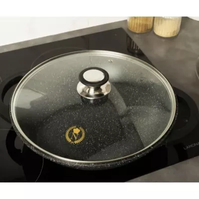 NAPOLEON - WOK - 32CM - POIGNEES AMOVIBLES - tous feux dont induction