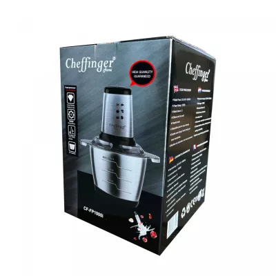 Cheffinger CF-FP1000I : Robot de cuisine 3L 1000W