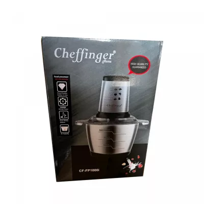 Cheffinger CF-FP1000I : Robot de cuisine 3L 1000W