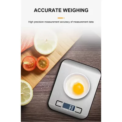 Herzberg HG-04135: Balance de Cuisine Électronique Numérique - 5kg/1g