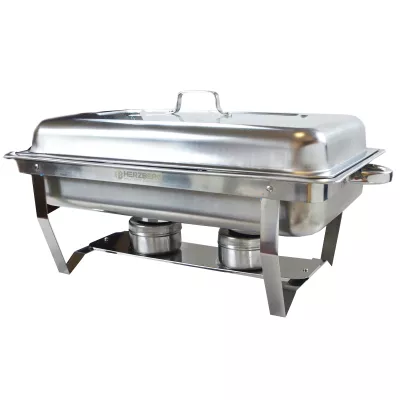 Herzberg HG-8022-3: Réchauffeur Professionnel - 3 Pièces 1/3rd Pan Alimentaire