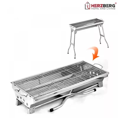 Grille de barbecue Herzberg avec sac