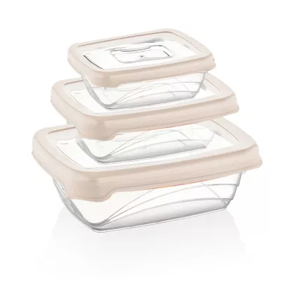 Herzberg 3 pièces Bio Saver Box Ivoire