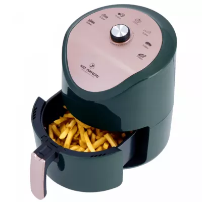 Just Perfecto JL-15: Friteuse à air chaud 1200W avec commande à cadran - 3.5L