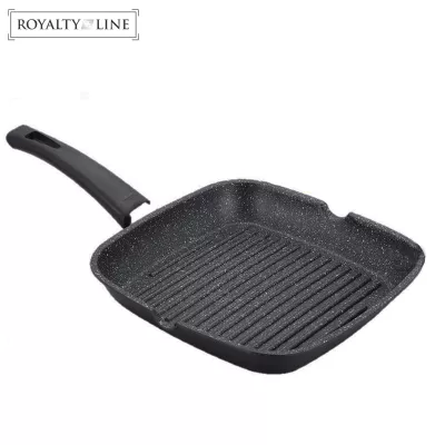 Royalty Line Poêle à griller de 28 cm avec revêtement en pierre