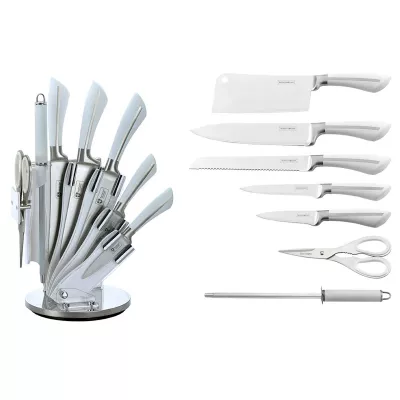 Royalty Line RL-KSS750; Couteaux en acier inoxydable Set 8pcs