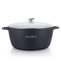 Royalty Line RL-BS44M; Casserole profonde avec le revêtement marbre 44cm