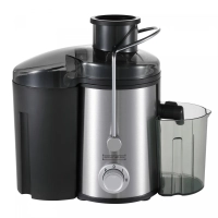 Royalty Line RL-PJ19001 : Extracteur de jus en acier inoxydable 15L - 700W - Gris